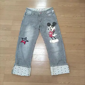 미키마우스 히코리 데님 팬츠