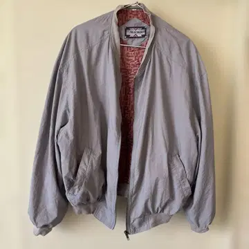 [ 여성의 오버 사이즈로도 ] 블루 그레이 점퍼