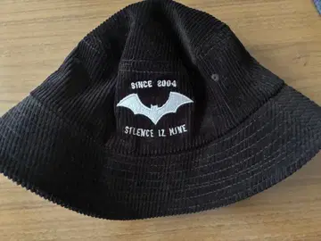 버트 자수 코듀로이 버킷햇