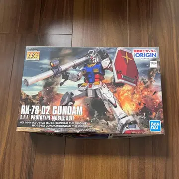 HG 건담 GUNDAM THE ORIGIN판 미조립