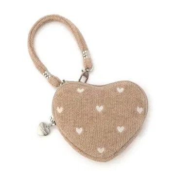 페이러 FEILER 러브러리 하트 하트형 파우치 베이지