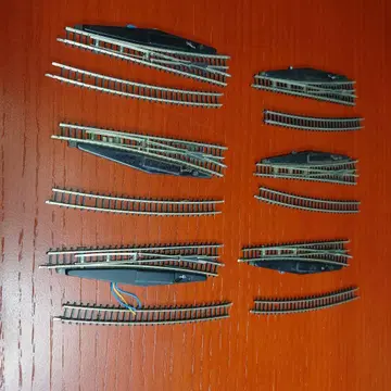 포인트 레일 세트 복수