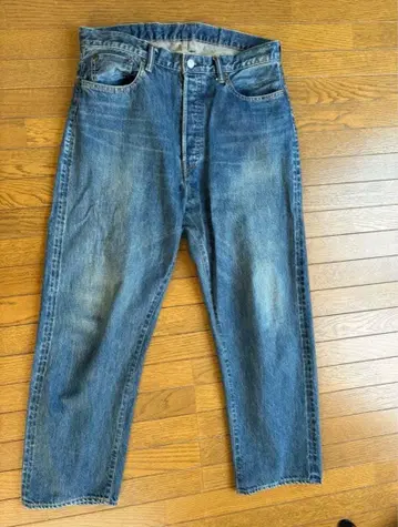 22AW A.PRESSE 아 프레세 데님 와이드 팬츠 34 인디고