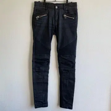 NO ID. 바이커 데님 3 다크 그레이