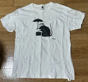 SILAS 뱅크시 콜라보 T셔츠