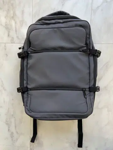 그레이 다기능 백팩 중형 사이즈