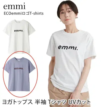 emmi eco emmi 로고 UV컷 T셔츠
