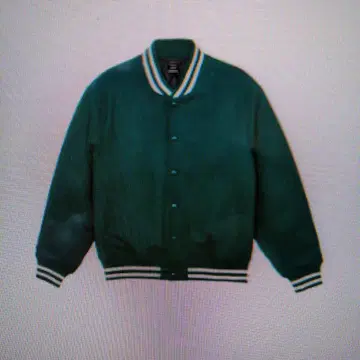 유나이티드 애슬레 멜톤 바시티 자켓 그린 L