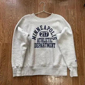 챔피온 트레이닝복 Champion 리버스 위브 맨투맨 청단택