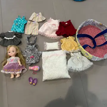 코르네 인형 라푼젤 잡화 의류 세트