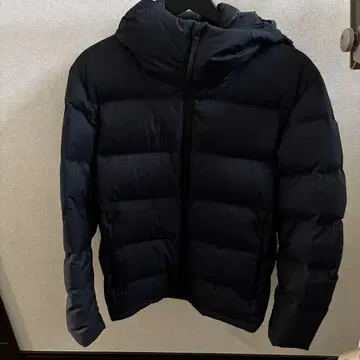 UNIQLO 유니클로 심리스 다운 670NX 네이비