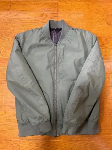 MA-1 자켓 리버서블 더블 지퍼