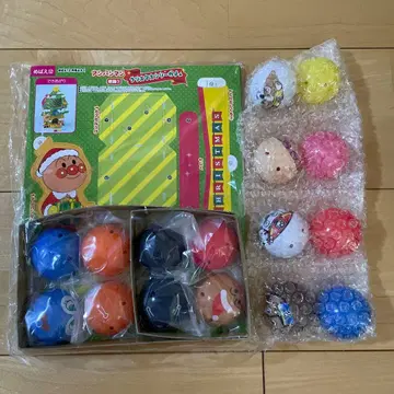 메바에 부록 B 호빵맨 크리스마스 트리 가챠 덤 퍼피 구조대