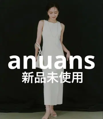 미사용 새상품 anuans 슬리브리스 원피스 SMALL 아이보리
