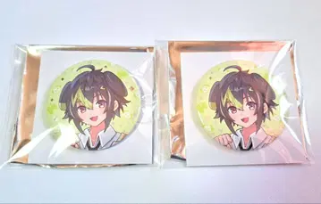 니지산지 와니뱡 days 이나미 라이 금박 캔뱃지 2개