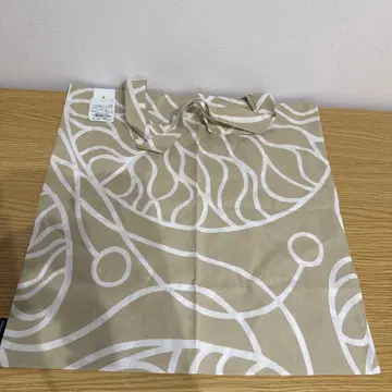 마리메꼬 코튼 토트백 보트나 베이지