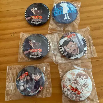 코난 배지 6개 세트