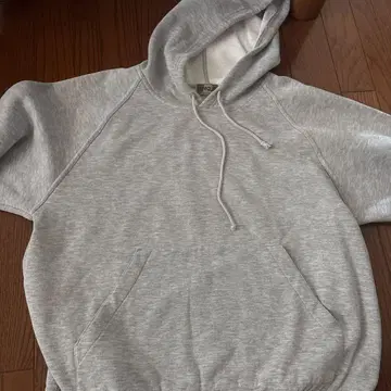 UNIQLO 그레이 후드 부착 후드티 90년대