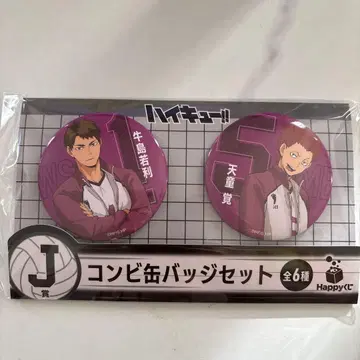 하이큐!! 캔뱃지 세트
