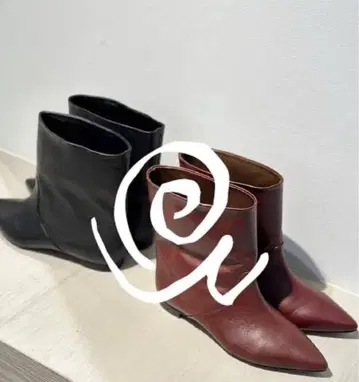 정가 53,900엔 ROKU 6 OE 가죽 숏부츠