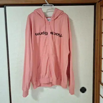 wudgeboy 핑크 후드티