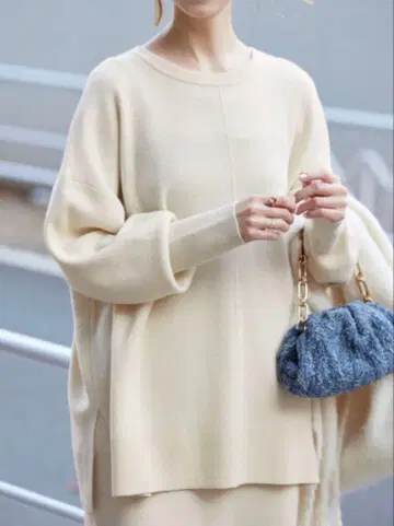 SLOBE IENA 슬로브 이에나 워셔블 울 스무스 풀오버