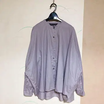 미즈이로 인디 백 개더 와이드 셔츠