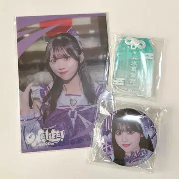 iLife 무도관 복권 준령미키 아이스 부적 & 클리어 카드 & 캔뱃지