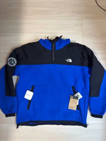 미사용 새상품 THE NORTH FACE 플리스 자켓 파랑/블랙