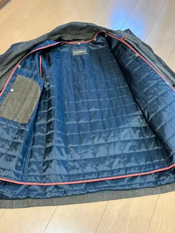 폴 스튜어트 다크 브라운 코트