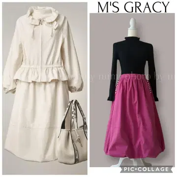 M'S GRACY*WEB 게재*충전솜 펄 스커트