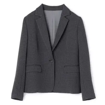 스트레치 하운드투스 체크 자켓