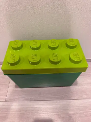 레고 블록 세트 그린 수납 박스