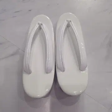 신부 화이트 통굽 조리 합성수지제