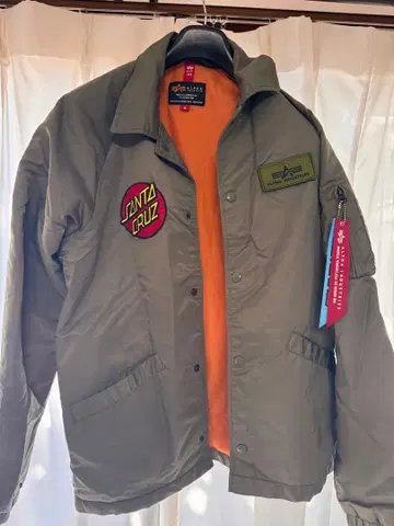 산타크루즈 ALPHA INDUSTRIES 나일론 자켓 M
