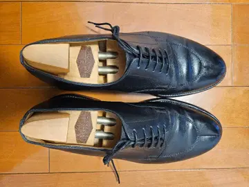 JMWESTON U칩 블랙 드레스 신발 8D