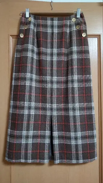 URBAN RESEARCH ROSSO 버튼 디자인 타이트 슬릿 스커트