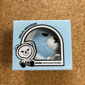 KRUNK FACE PLUSH KEYRING 키링 TREASURE