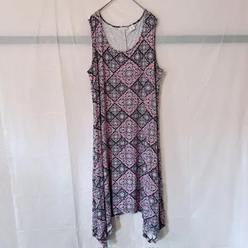 새상품급 LUCKY BRAND 슬리브리스 원피스 1X 탱크탑