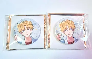 니지산지 와니얀 days 엑스 알비오 금박 캔뱃지 2개