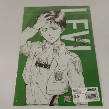 리바이 WIT STUDIO A4 신작 클리어 파일 세트