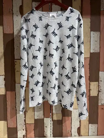 [스칼라] 크러쉬 벨로아 롱T 153681