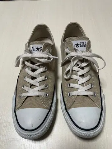 CONVERSE ALL STAR 베이지 로우컷
