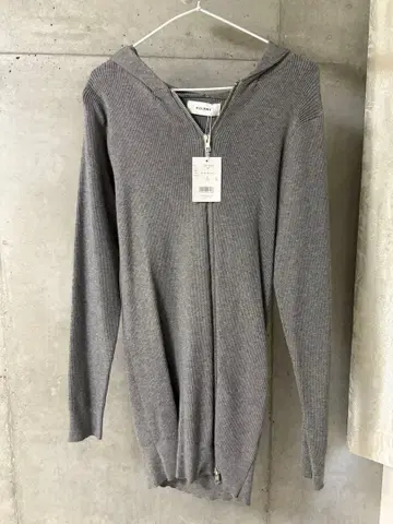 ACLENT 어시멘틀리 지퍼 미니 니트 원피스