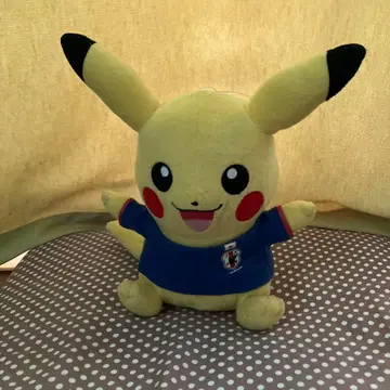 피카츄 축구 일본 대표 봉제 인형