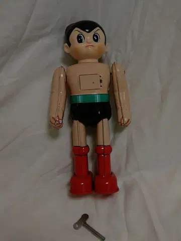 양철제 철완 아톰 약 30cm