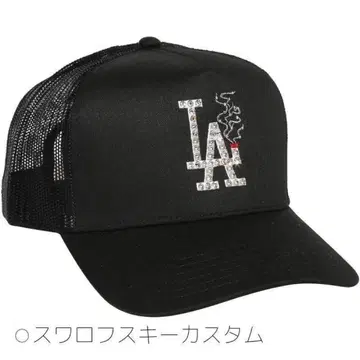 TRUCKER CAP 'LA BURNING SWAROVSKI CUSTOM