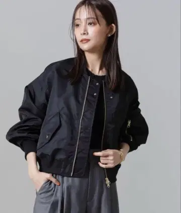 나노 유니버스 블루종 자켓 나일론 트윌 MA-1