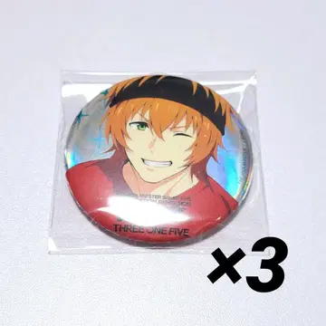 아이돌 마스터 SideM FiFS 표정 캔뱃지 와카사토 하루나 3개