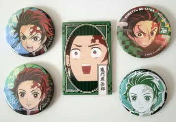 카마도 탄지로 캔 배지 세트